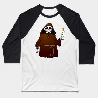 Skeleton monk Baseball T-Shirt